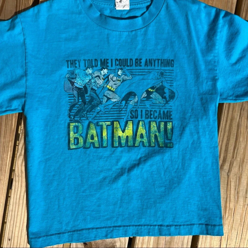 - Batman Superhero Inspire SS Tee! EUC!